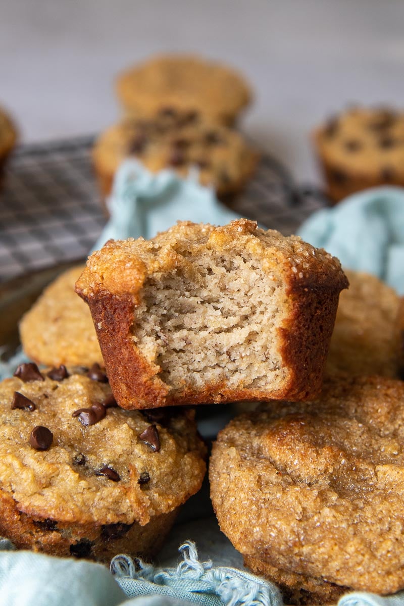 Extra Fluffy Almond Flour Banana Muffins: Quick Gluten-Free